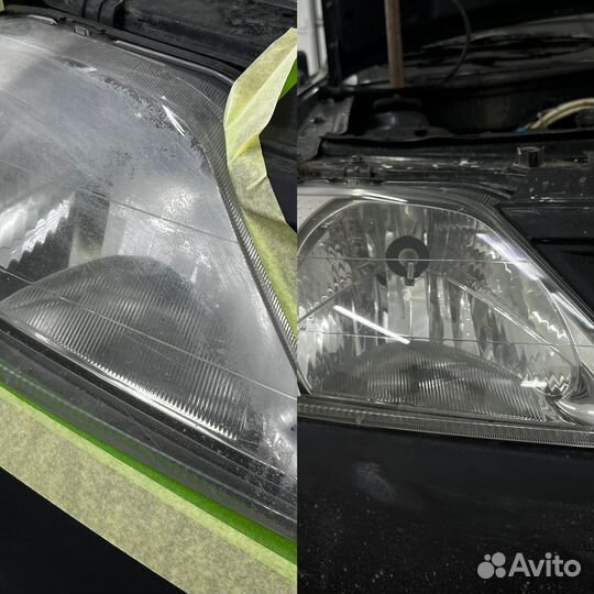 Полировка автомобиля и фар
