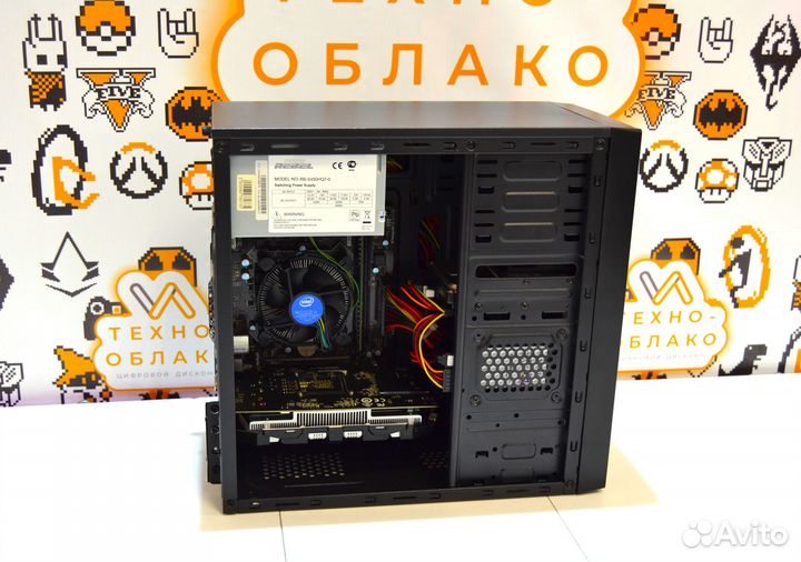 Игровой Компьютер Core i3 6100 / GTX 1050Ti 4Gb