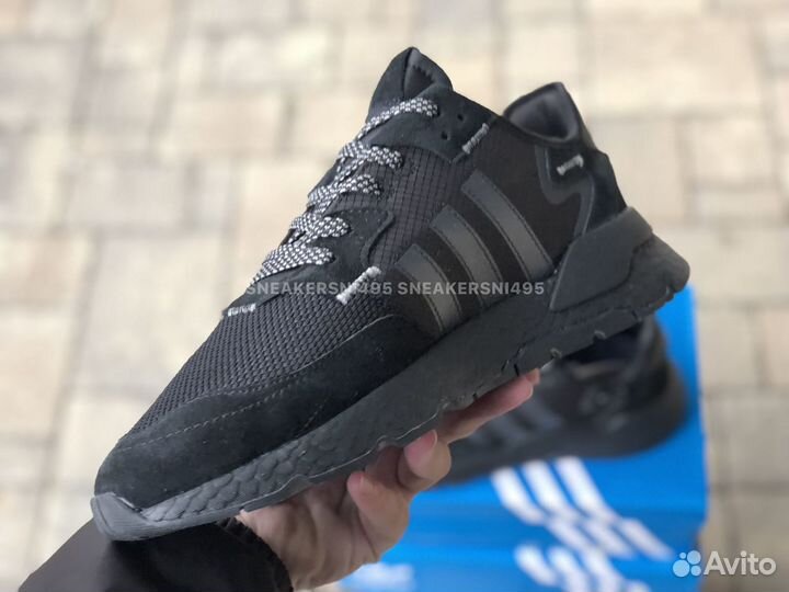 Кроссовки Adidas Nite Jogger Black