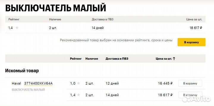 Блок кнопок (Выключатель) haval H9, 3774400XKV64A