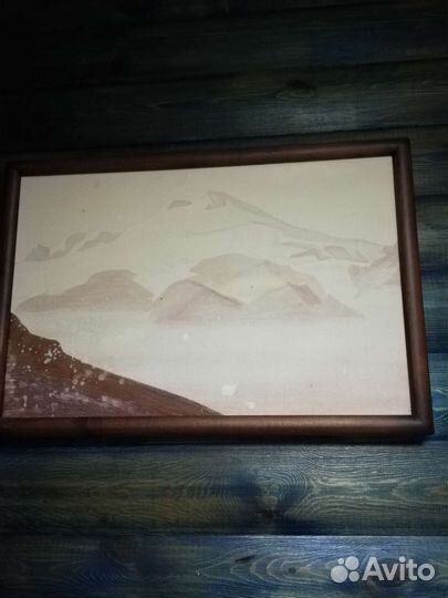 Картина Н. К. Рерих. Эльбрус