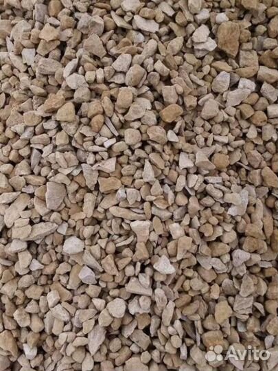 Щебень разного цвета