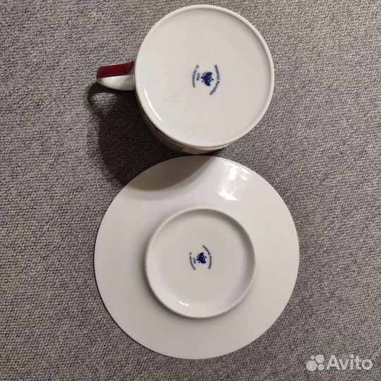 Чашка с блюдцем 200мл Соло 