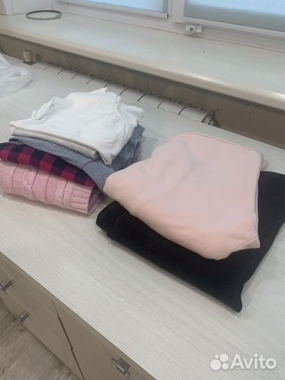 Вещи пакетом для девочки 140