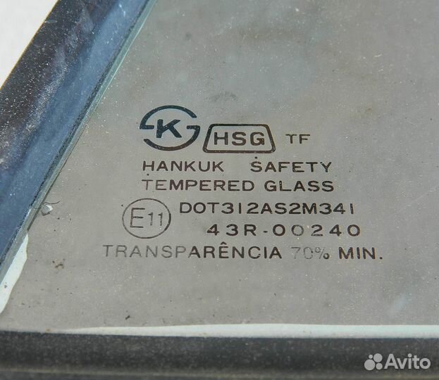 Форточка двери задней правой Nexia