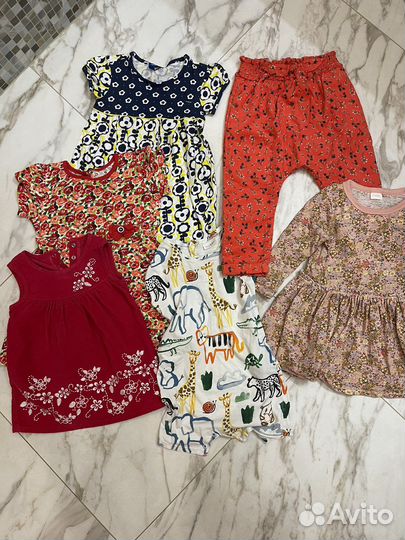 Пакет одежды для девочки 1-2 года