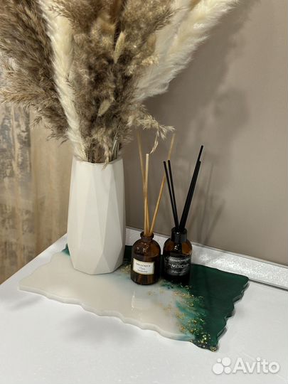 Поднос из эпоксидной смолы