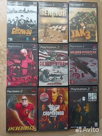 Игры для sony PS2
