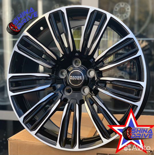 Диски Range Rover R22 5x120 Black Groove