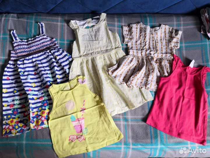 Вещи пакетом на девочку 98