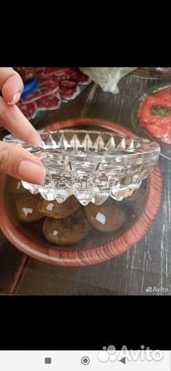 Пепельница хрустальная СССР