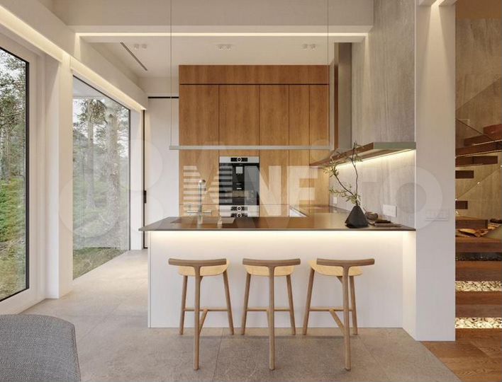 Дом 219 м² на участке 6 сот.