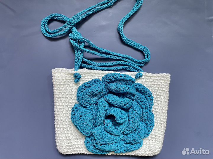 Сумка на лето вязанная