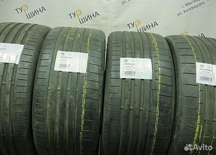 Continental SportContact 6 295/35 R23 94Y