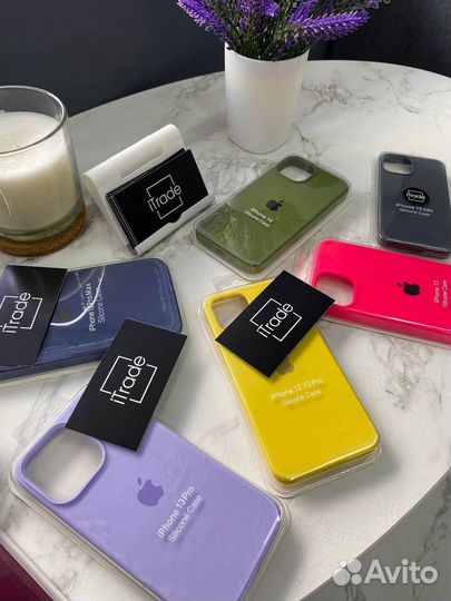 Силиконовые чехлы для всех моделей iPhone