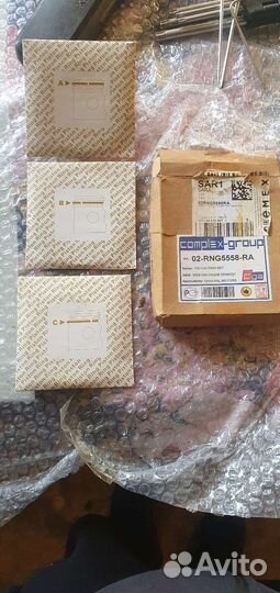 Piston ring,set GM поршневые кольца Aveo 4 цилиндр