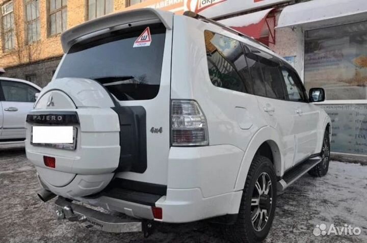 Фаркоп для Mitsubishi Pajero 4 нержавейка Паджеро