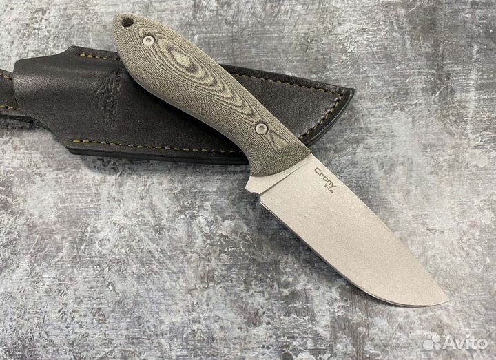 Шкуросъёмный нож Crony, X105, s/w, N.C. Custom, NC