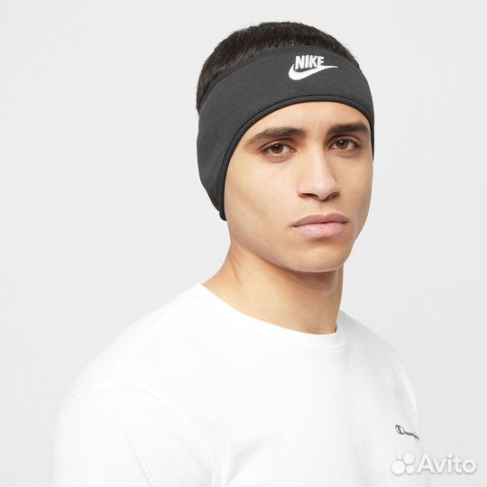 Бандана Nike Club Fleece Headband W Black Оригинал