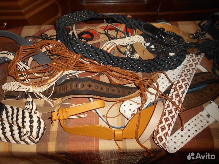 Ремни женские кожа, текстиль, экокожа