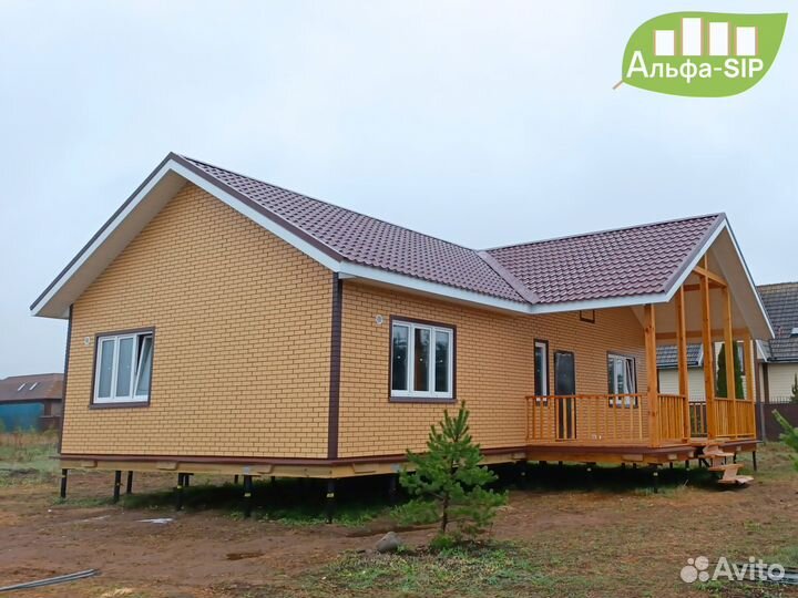 Домокомплект из сип панелей 85 кв.м