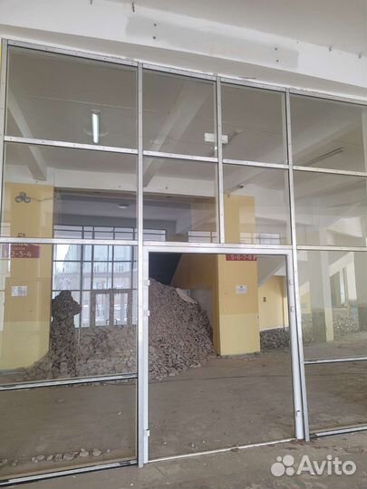 Алюминиевые витражи бу в хорошем состоянии