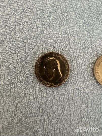 Золотые монеты николая 2