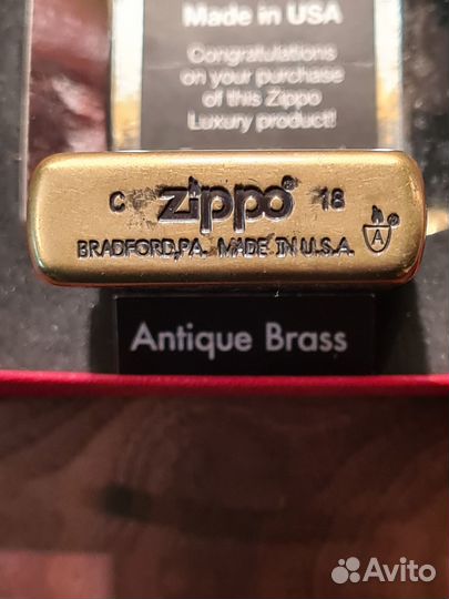 Zippo. Constantine. Армор. Официальный.NEW