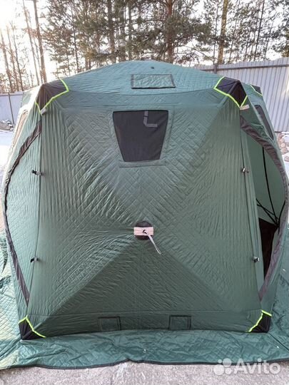 Палатка для зимней рыбалки трехслойная