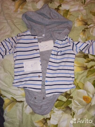 Комплект боди и кофточка