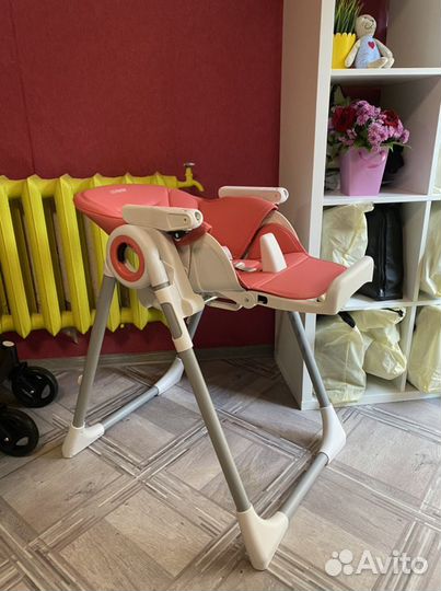 Стул для кормления Luxmom (кораловый)