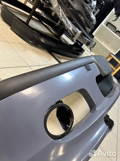 Bmw e46 M tech 2 передний бампер с птф