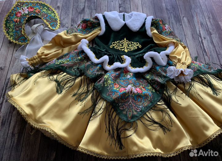 Русский народный костюм для девочек