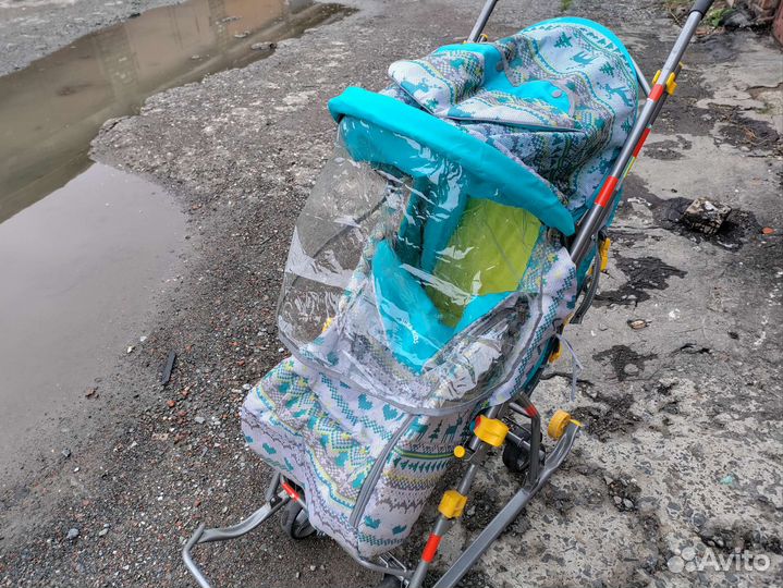 Санки- коляска Ника (Nika Kids) Умка 3-1