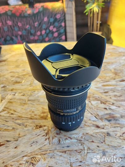 Объектив для canon Tokina sd 12-24 F4 (IF) DX