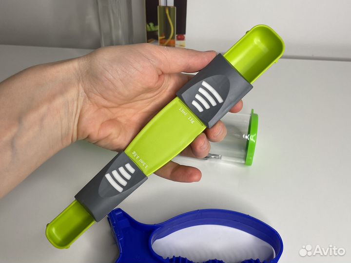 Ножеточка распылитель для масла овощечистка набор