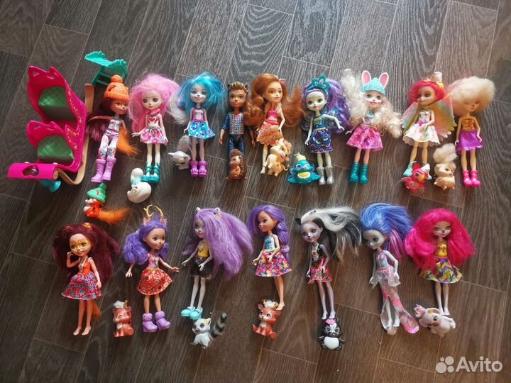 Enchantimals, vip pets, poopsie, furreal