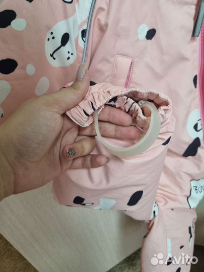 Зимний комбинезон для девочки 80 86