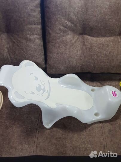 Горка и сидение для купания,развивающий коврик