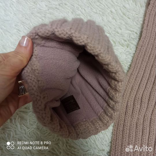 Комплект шапка и шарф