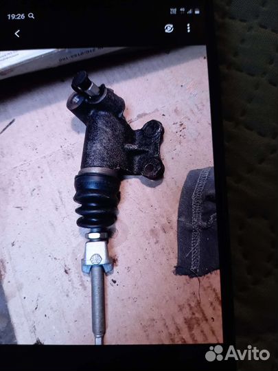 Рабочий цилиндр сцепления газ