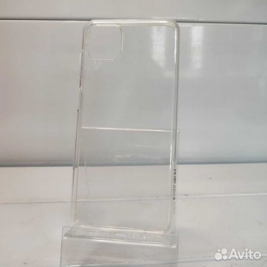 Чехол силиконовый samsung Galaxy A12 прозрачный