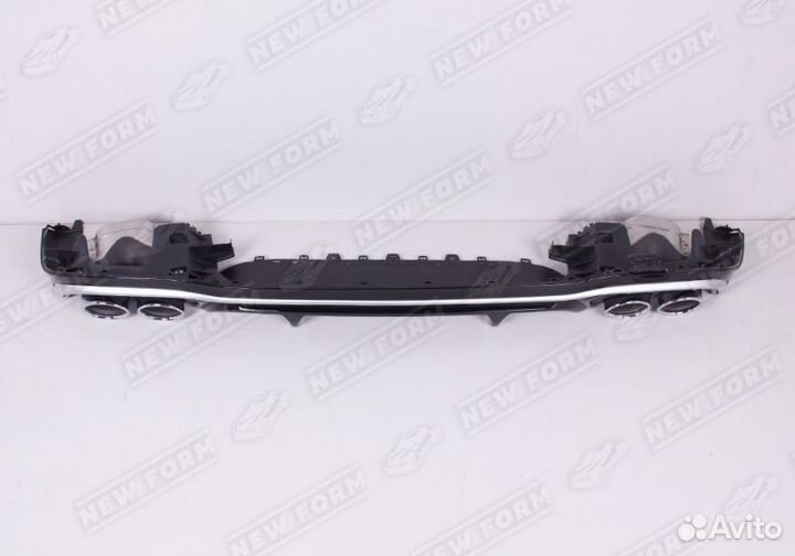 Диффузор с насадками 53 AMG Mercedes E 213