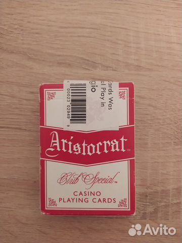 Игральные карты из казино Лас-Вегаса