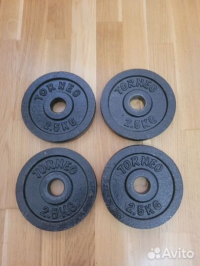 Блины Торнео (2,5; 1,25 кг)