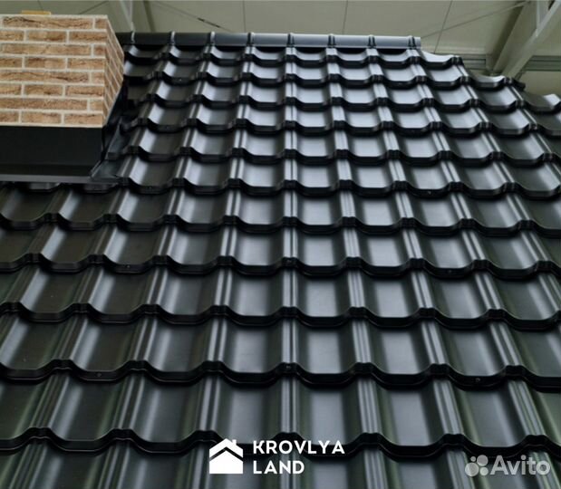Металлочерепица кровля профнастил шифер