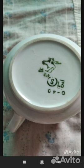 Бокалы фарфоровые СССР