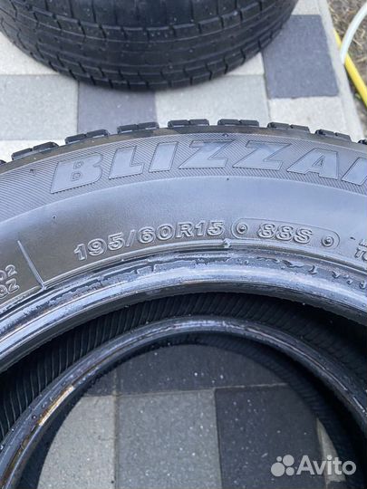 Bridgestone Blizzak Revo GZ 195/60 R15