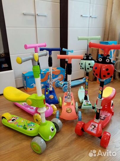 Новые самокаты, светящиеся колеса. В наличии