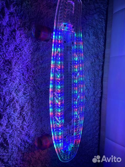 Пенни борд светящийся